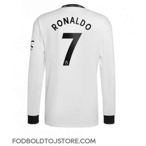 Manchester United Cristiano Ronaldo #7 Udebanetrøje 2022-23 Langærmet